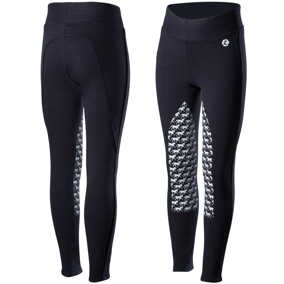 Horze ratsaretuusid Active JR Silic. Horse Grip130, tumesin. - Produkta attēls