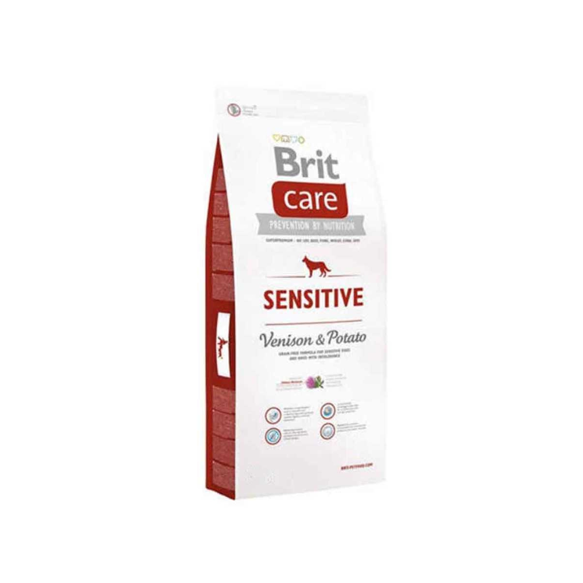 Brit Care sausā barība suņiem ar meža gaļu visām šķirnēm 3kg - Produkta attēls