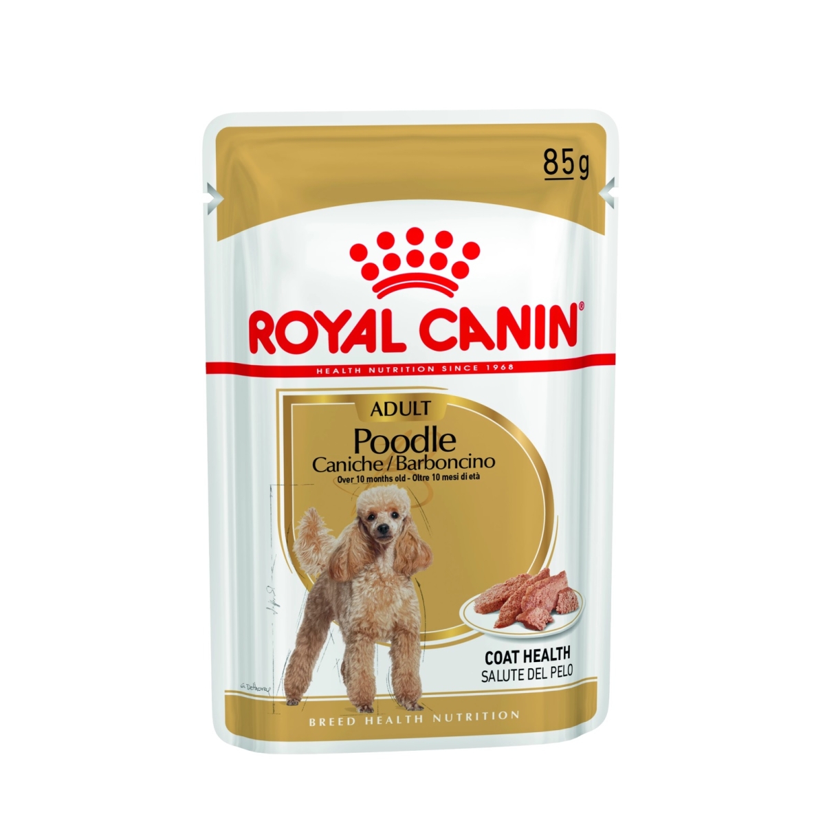 ROYAL CANIN mitrā barība Pūdeļu šķirnes suņiem, 85g - Produkta attēls