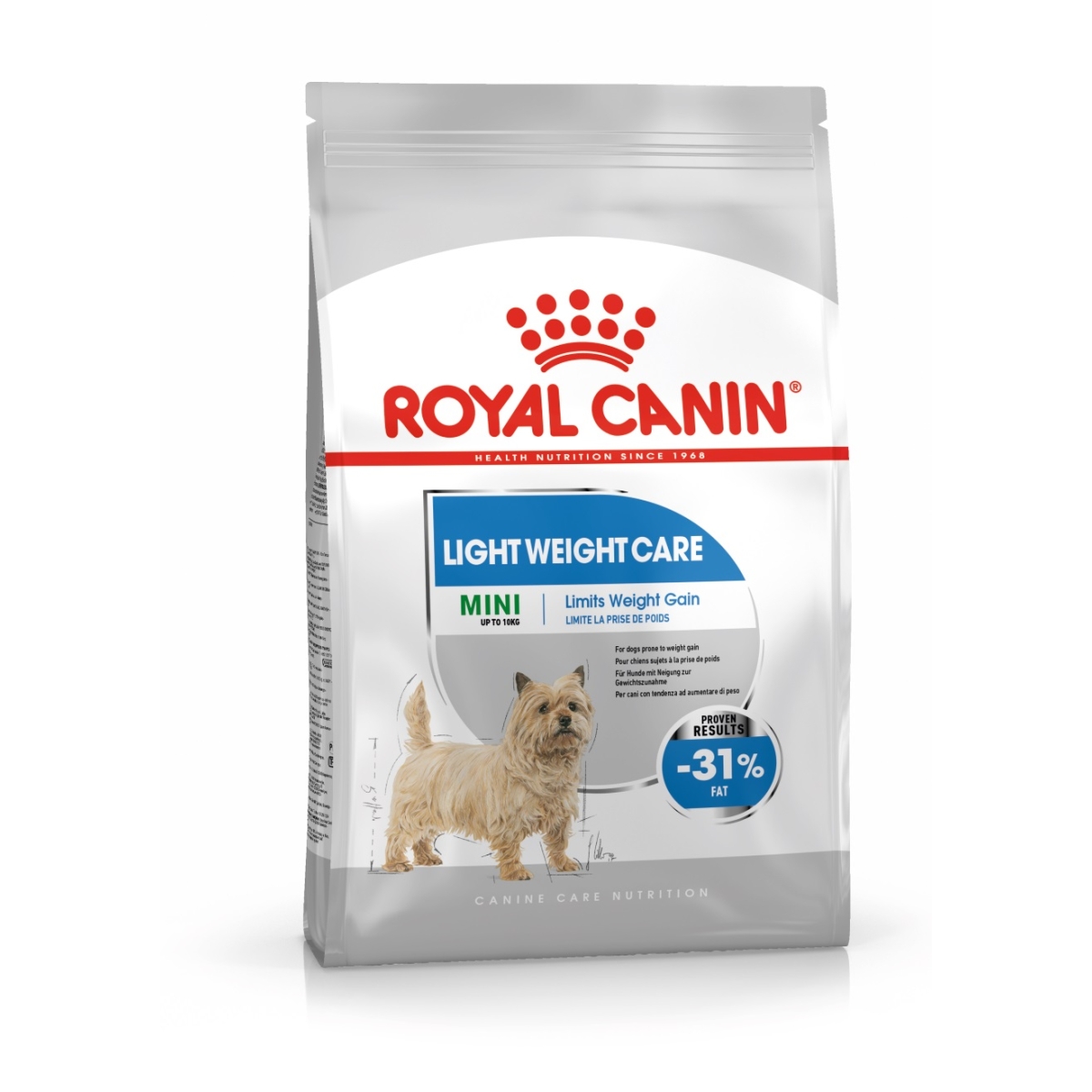 Royal Canin Light Weight Care Mini sausā barība suņiem, 3kg - Produkta attēls
