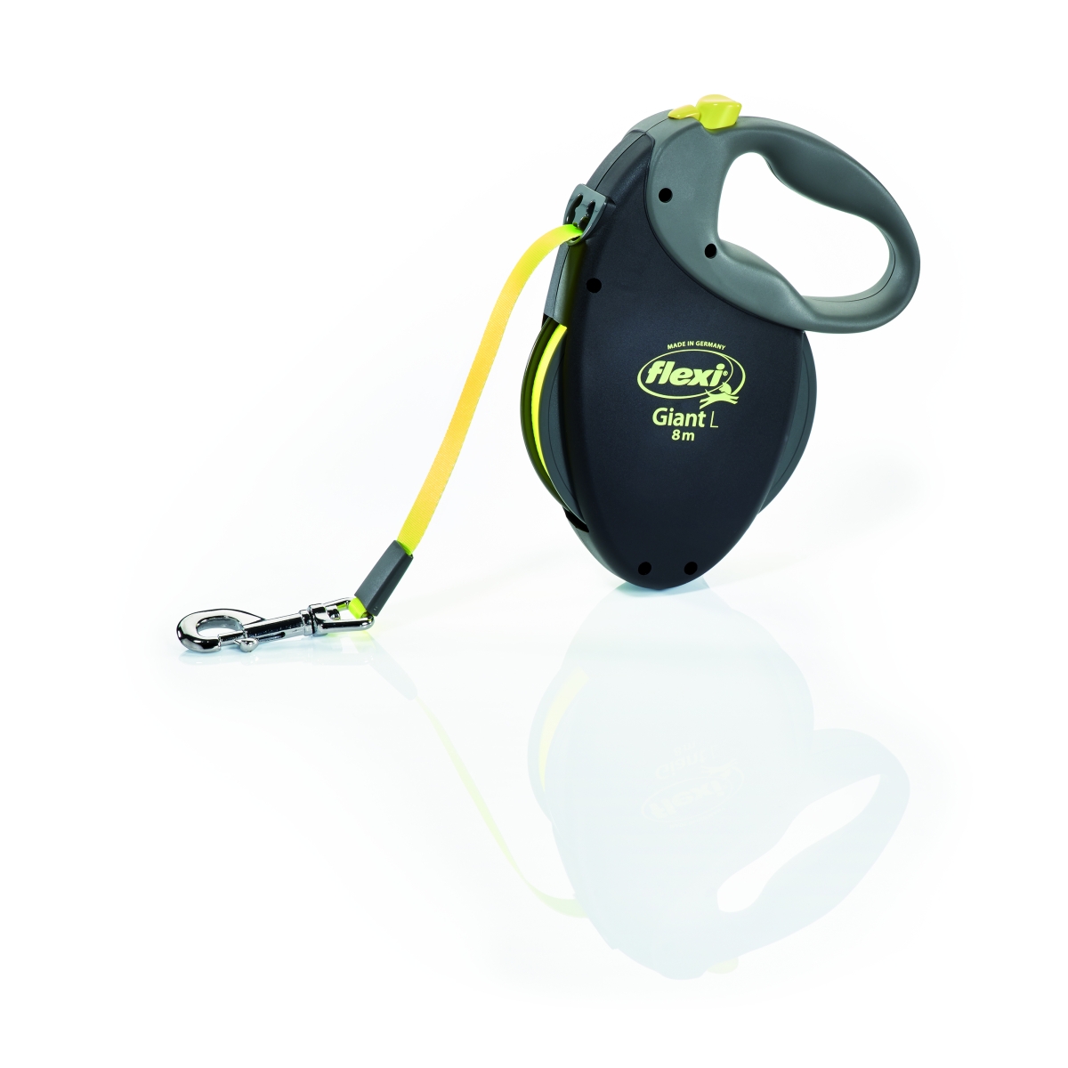 Flexi Classic Compact Giant pavada L/8 m, neona - Produkta attēls