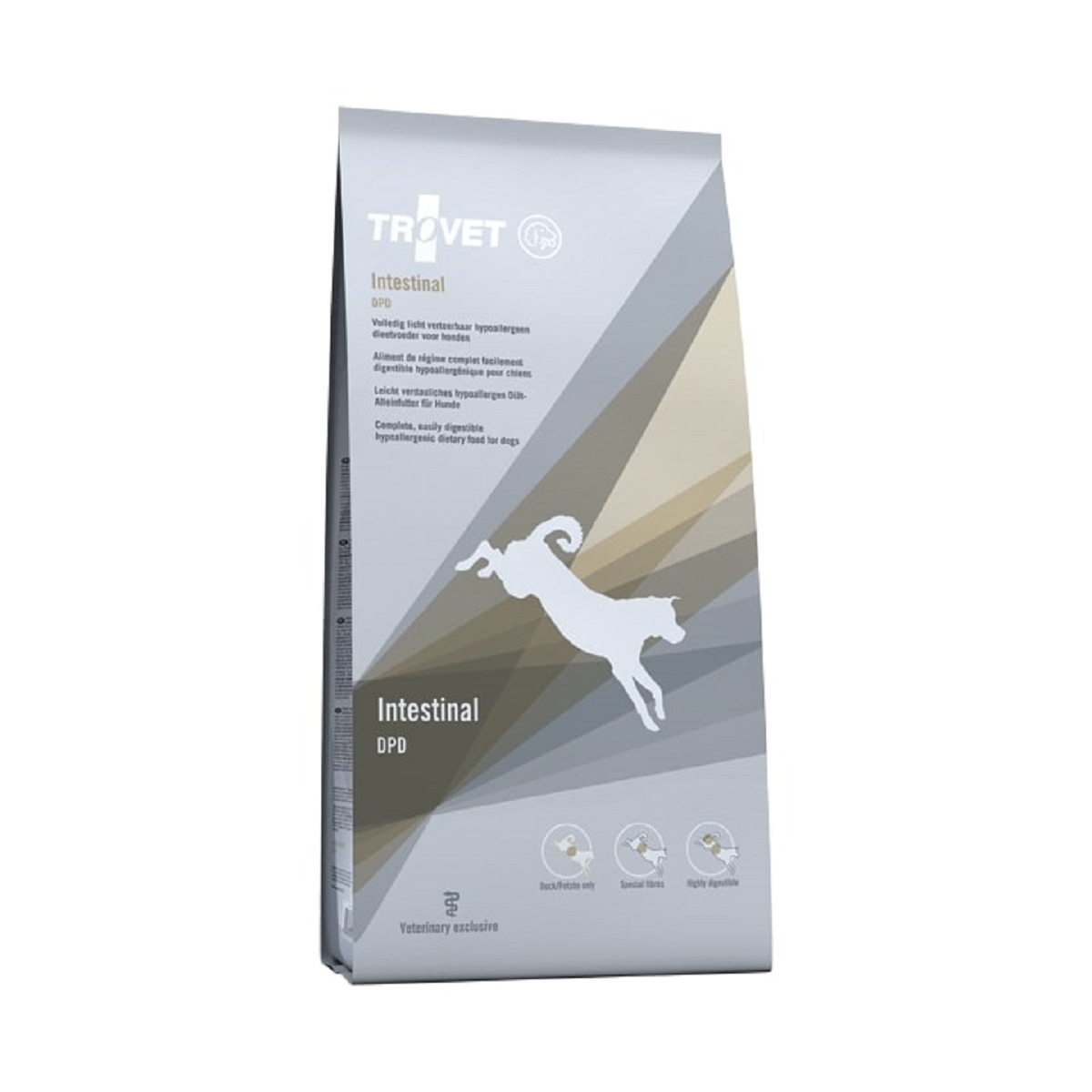 TROVET Intestinal sausā barība suņiem, 3kg - Produkta attēls