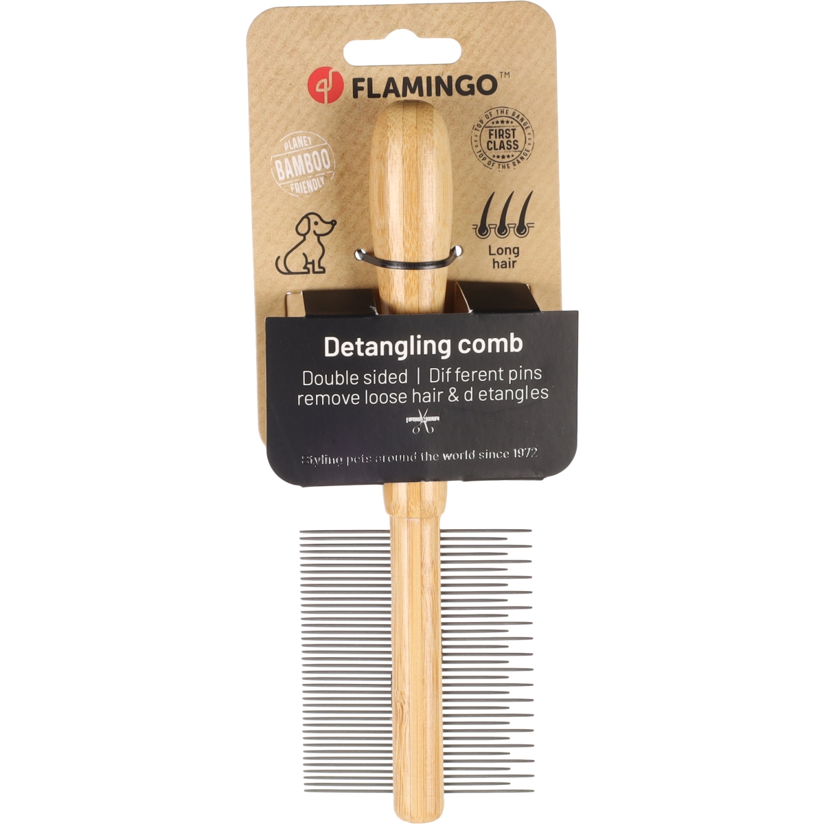FLAMINGO Detangling ķemme suņiem - Produkta attēls