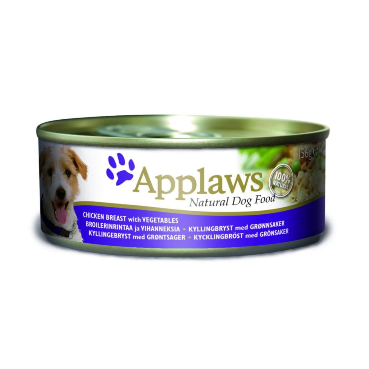 Ziedojums: Applaws konservi suņiem ar vistu un dārzeņiem, 156 g - Produkta attēls