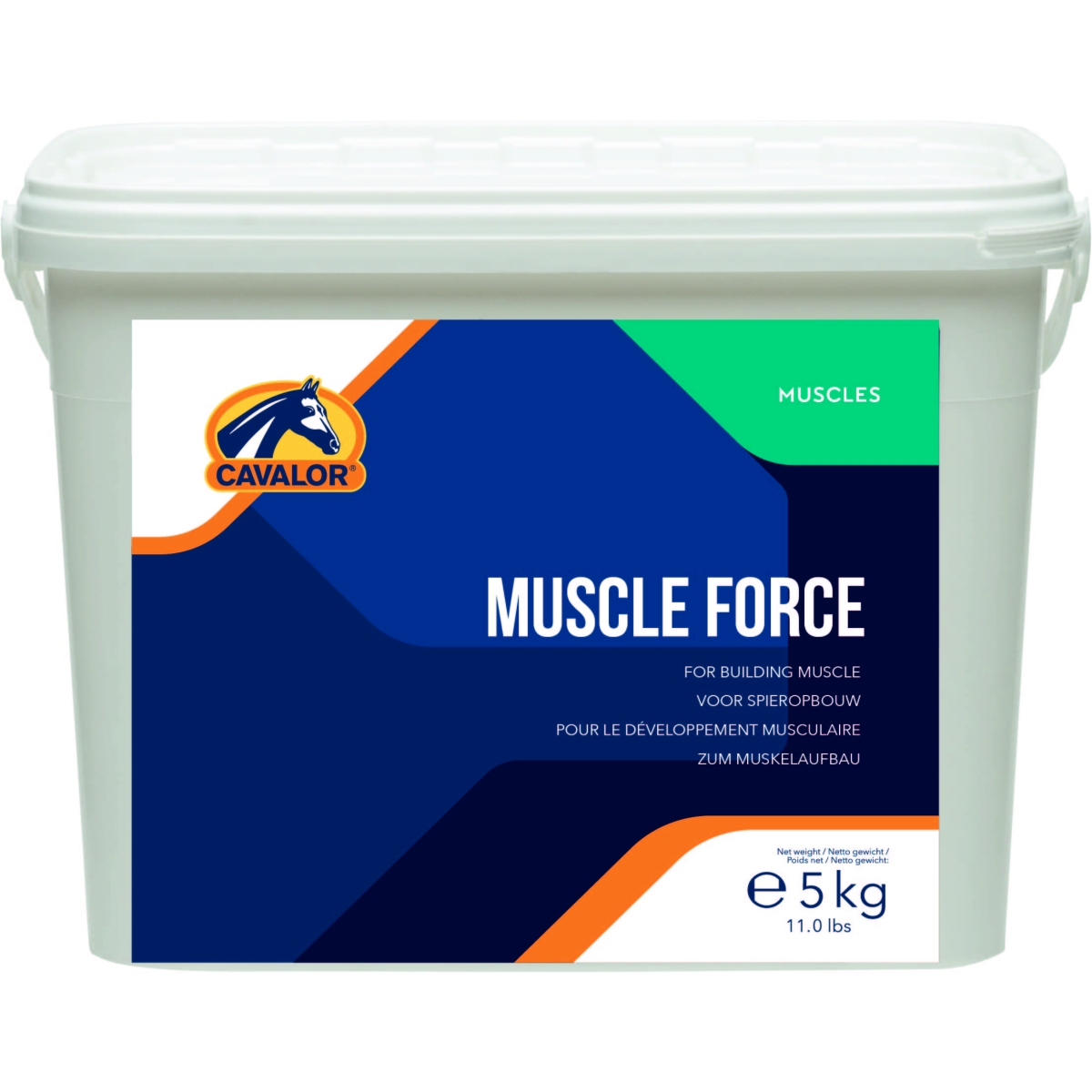 Cavalor Muscle Force Force papildbarība zirgiem, 5 kg - Produkta attēls