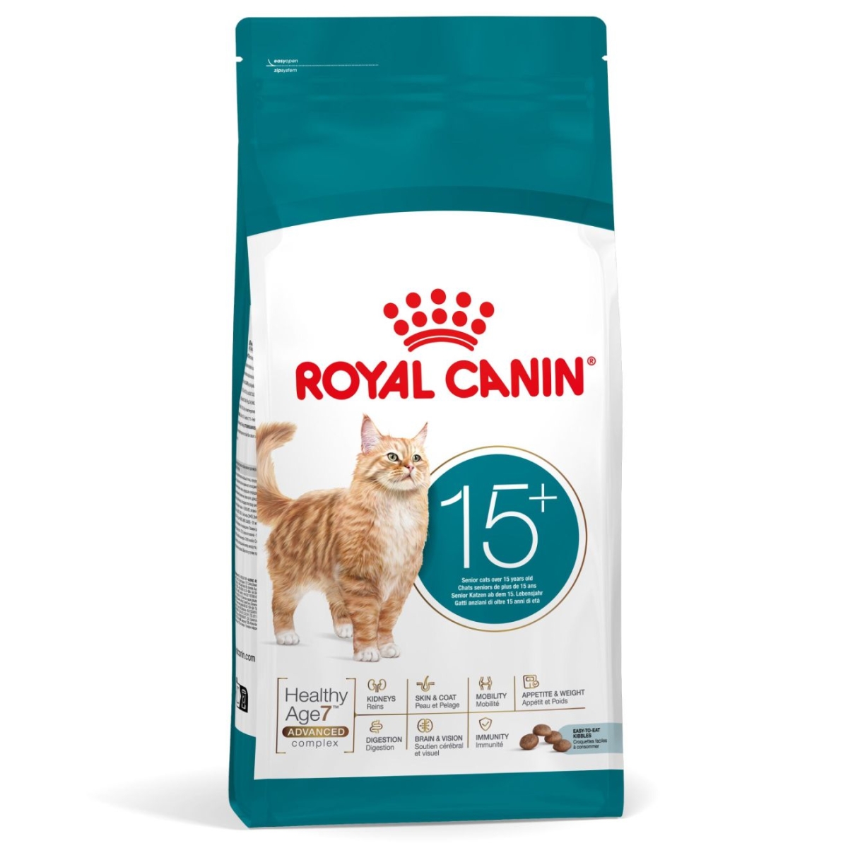 ROYAL CANIN Ageing sausā barība kaķiem 15+, 2kg - Produkta attēls