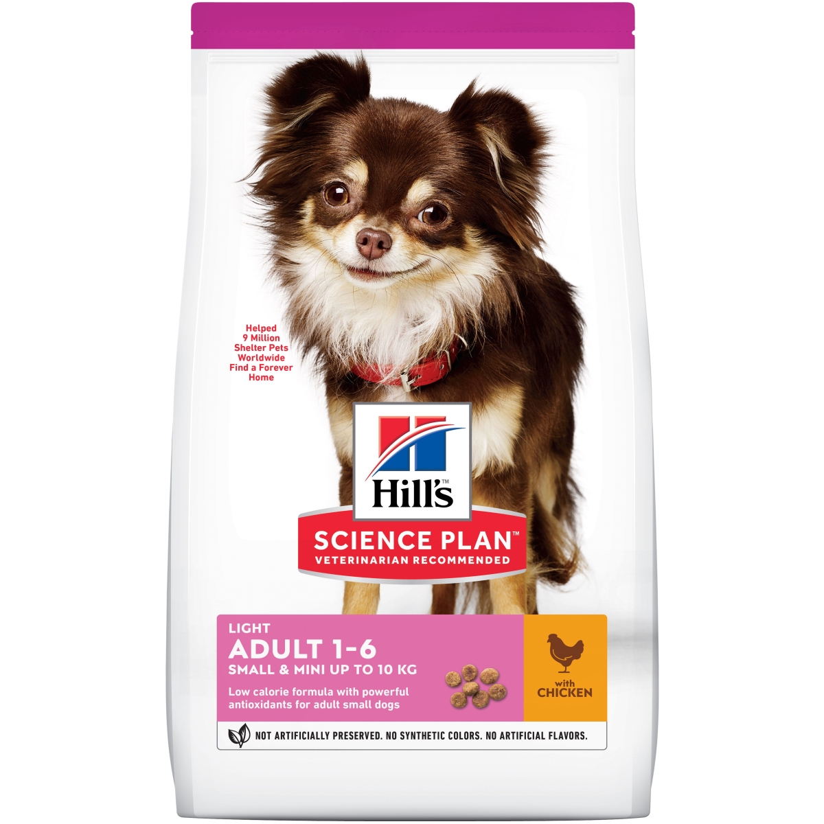 Hills Light S&M sausā barība suņiem ar vistu/tītaru, 1,4kg - Produkta attēls