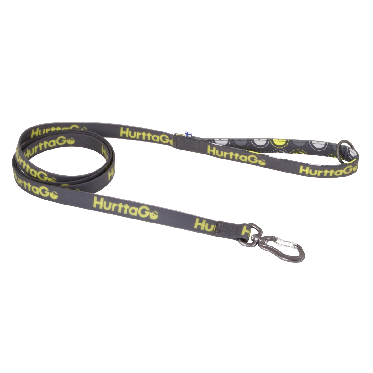 Hurtta Go pavadas suņiem, pelēks 180 x 15 mm - Produkta attēls