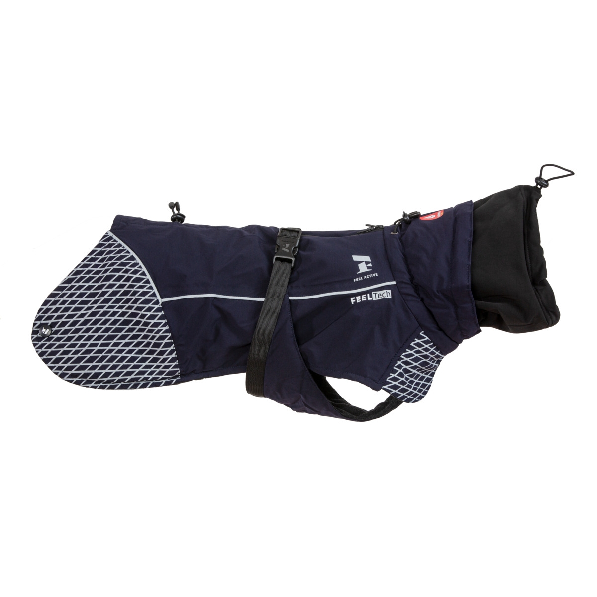 FEEL ACTIVE Glacier ziemas jaka suņiem, 30, t.zila - Produkta attēls