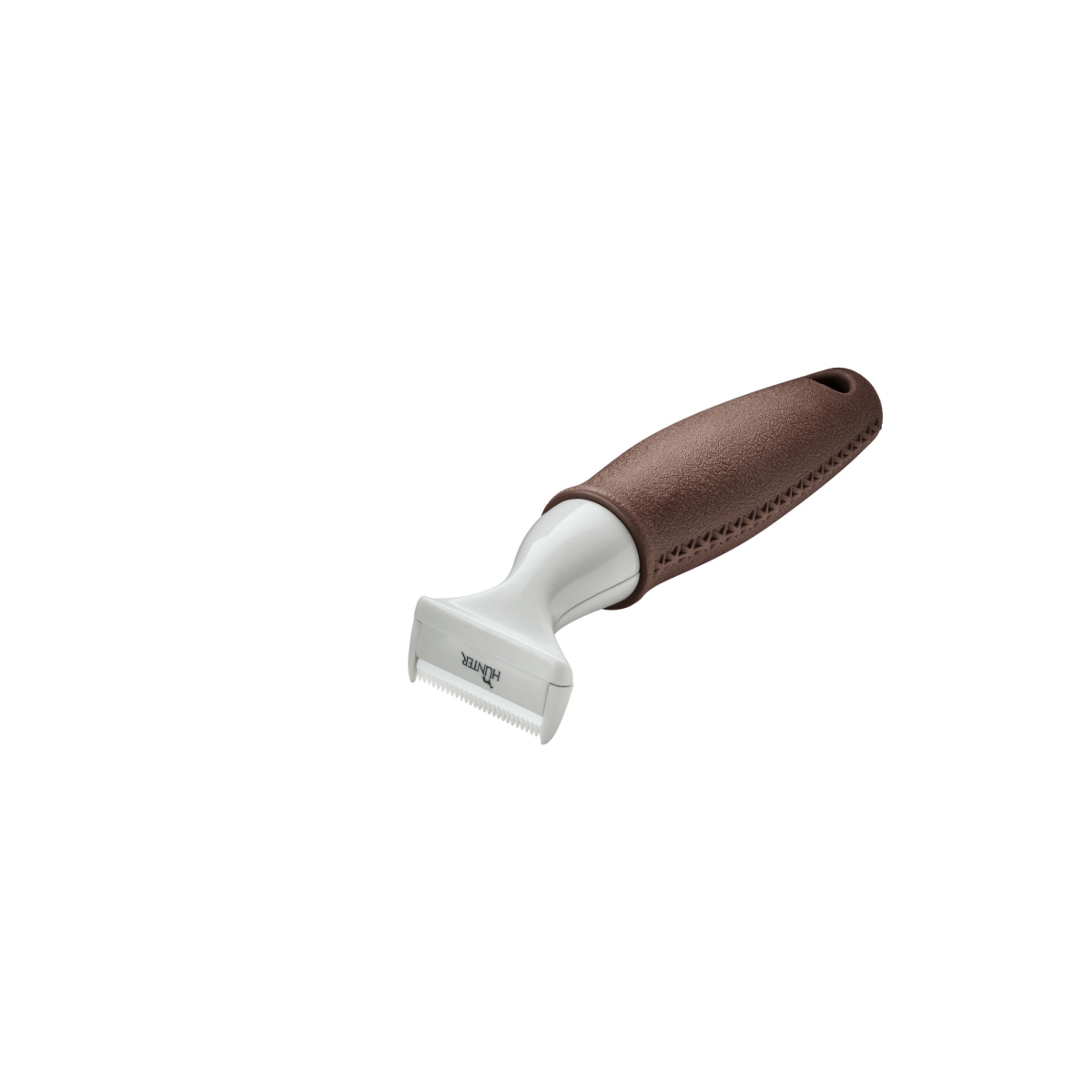 Hunter Trimming Currrycomb Spa ķemme, brūna/pelēka - Produkta attēls