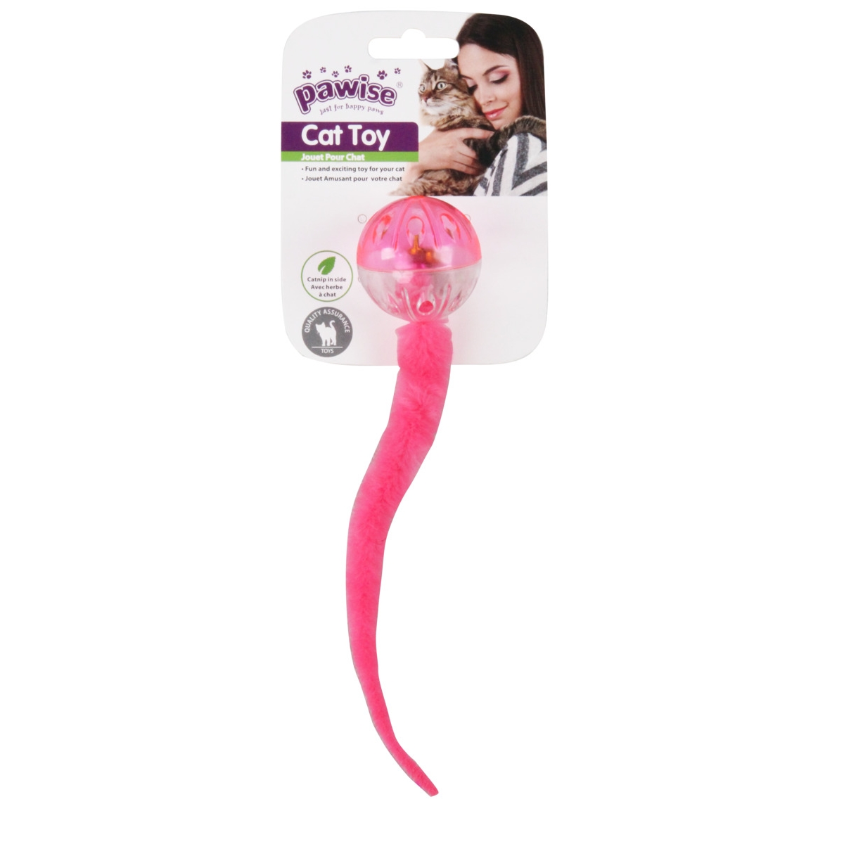 PAWISE rotaļu bumbiņa kaķiem, 4,3cm - Produkta attēls