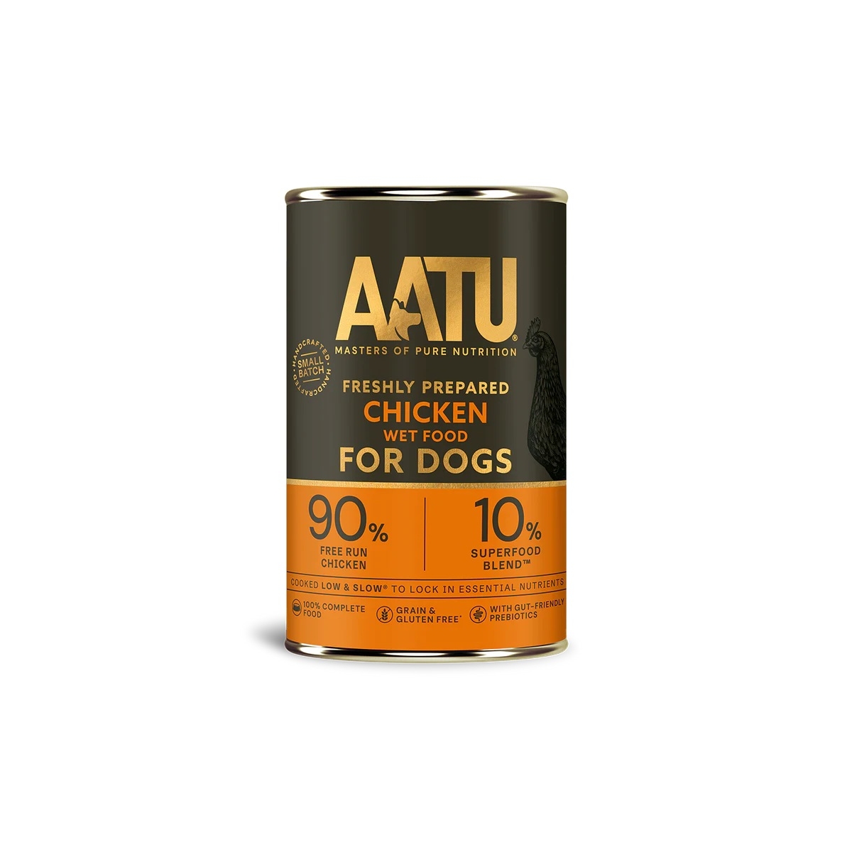 AATU mitrā barība suņiem, vista, 400 g - Produkta attēls
