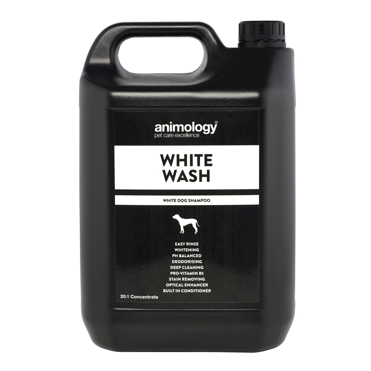 Animalogy White Wash šampūns suņiem, 5 L - Produkta attēls