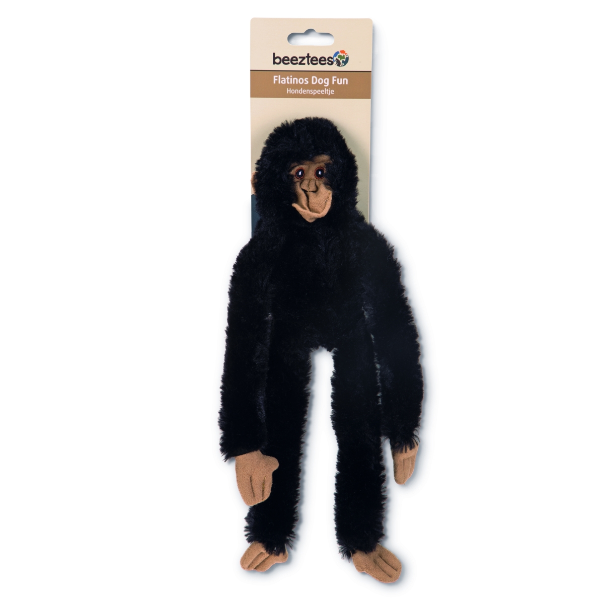 BEEZTEES suņu rotaļlieta,  30 cm,  melna - Produkta attēls