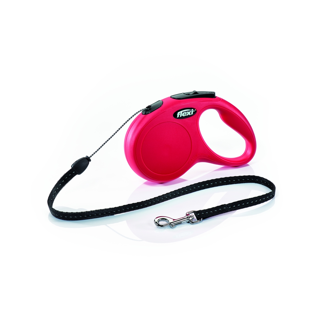 FLEXI Classic virves veida pavada S/5M, sarkana - Produkta attēls