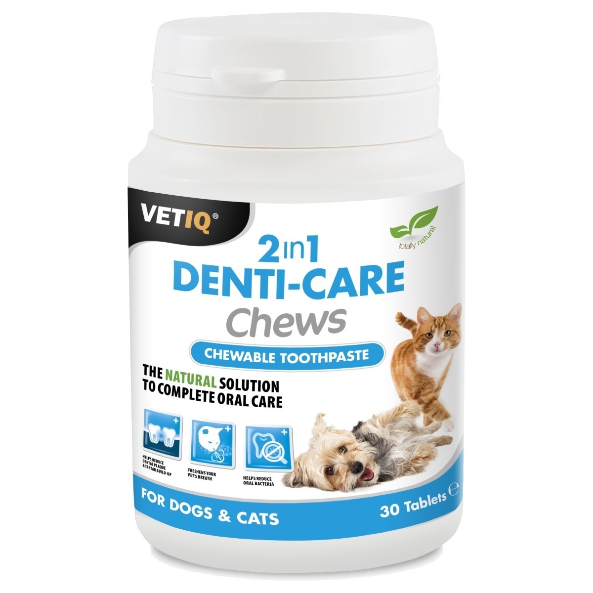 Mark+ Chappell Denti Care Chew barības piedeva suņiem/kaķiem, N30 - Produkta attēls