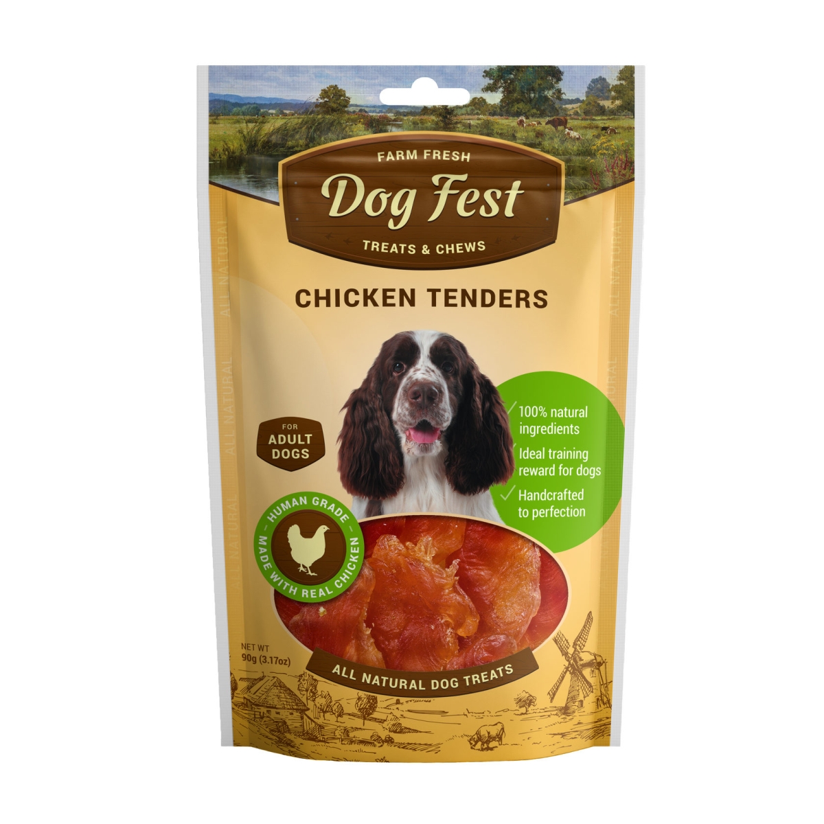 Dog Fest vistas filejas izlase suņiem 90g - Produkta attēls