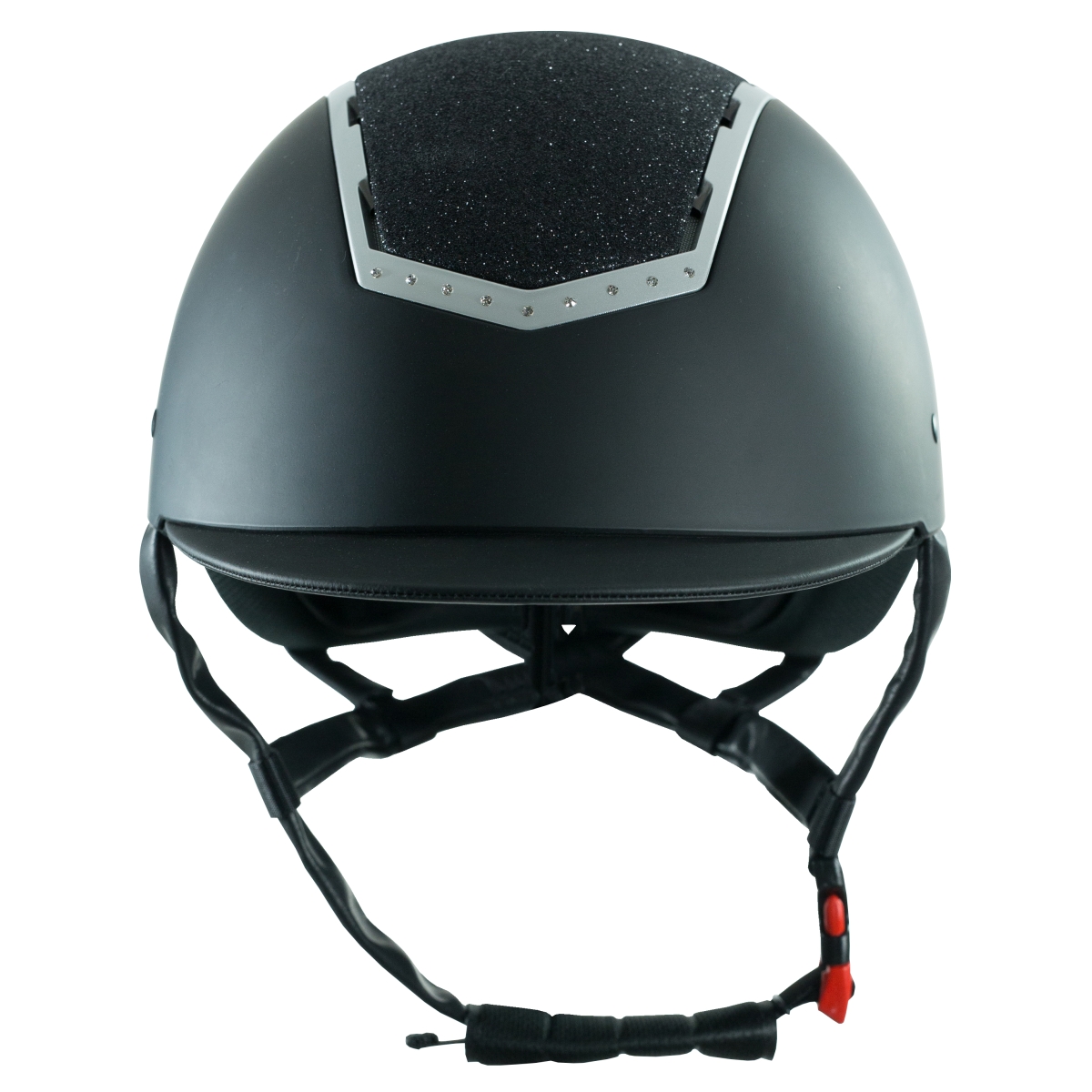 Horze kiiver Empire VG1 sädelev 58-60 cm, must - Produkta attēls