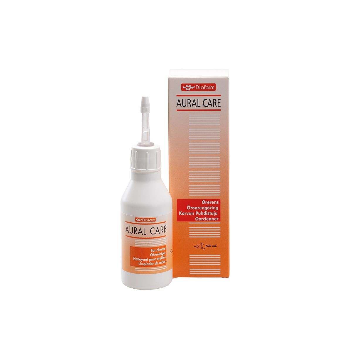 Diafarm ausu tīrīšanas līdz. suņiem 100ML - Produkta attēls