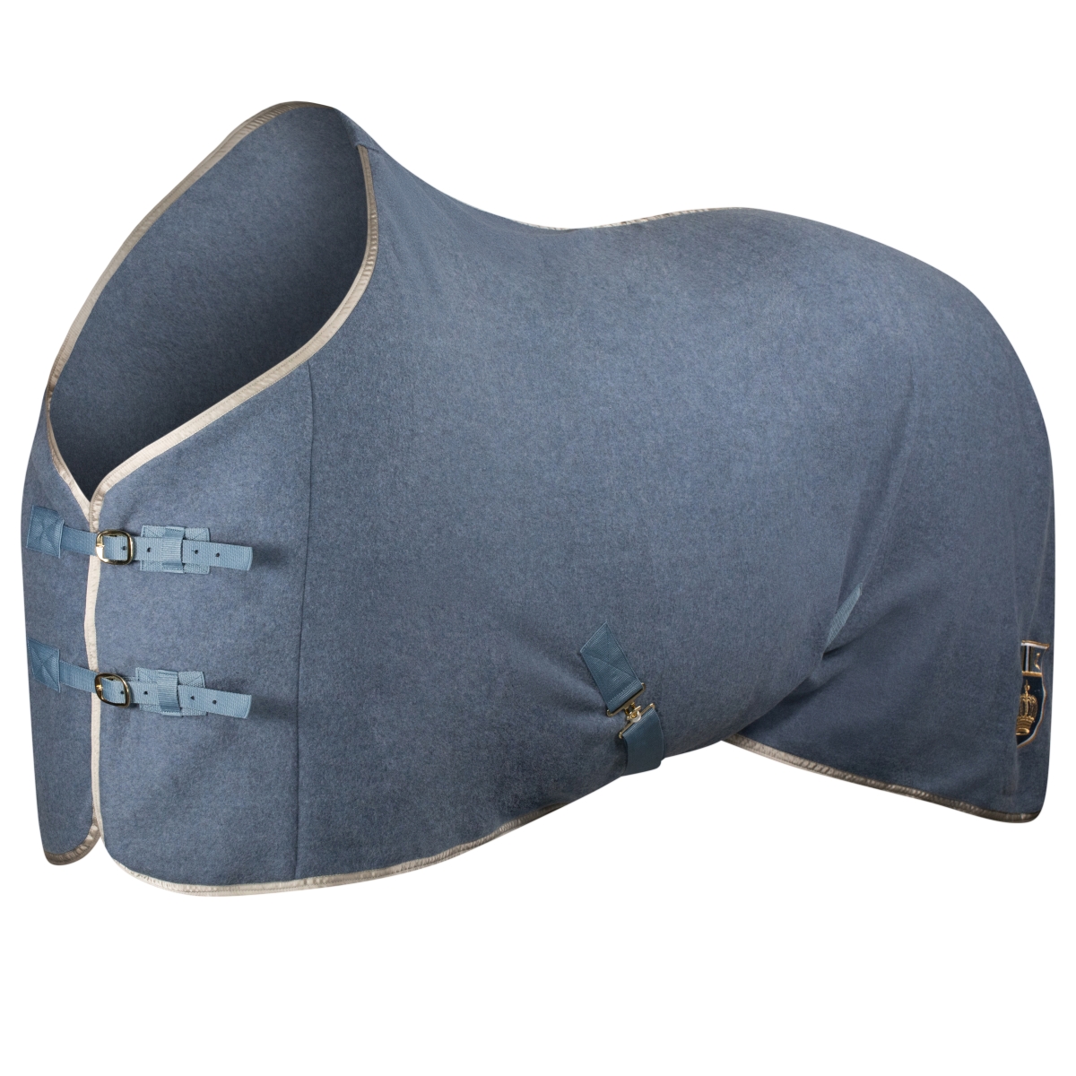 Horze Amalfi Functional zirga flīsa sega 125 cm, zila - Produkta attēls