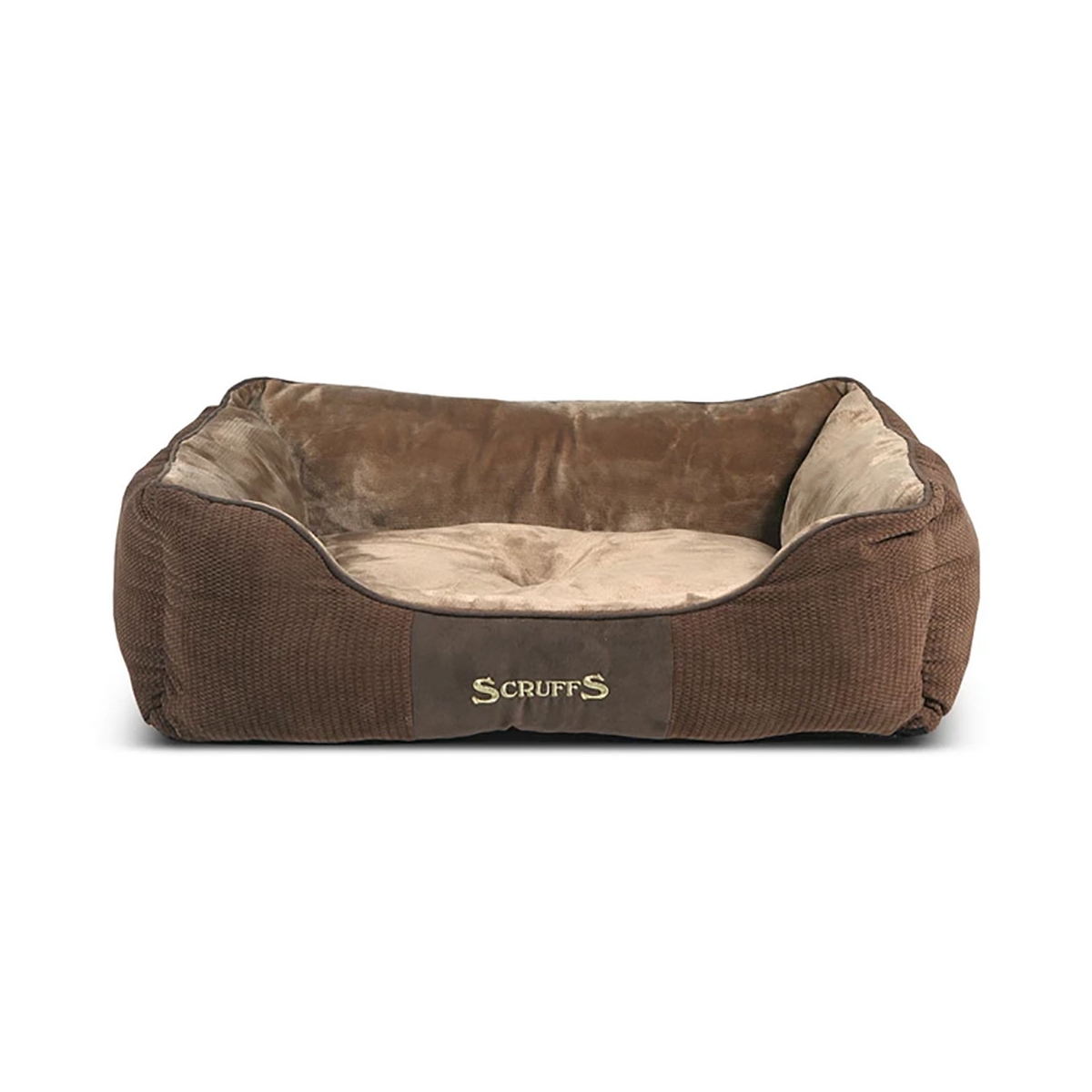 SCRUFFS Chester guļvieta suņiem, brūna, 60 x 50 cm - Produkta attēls