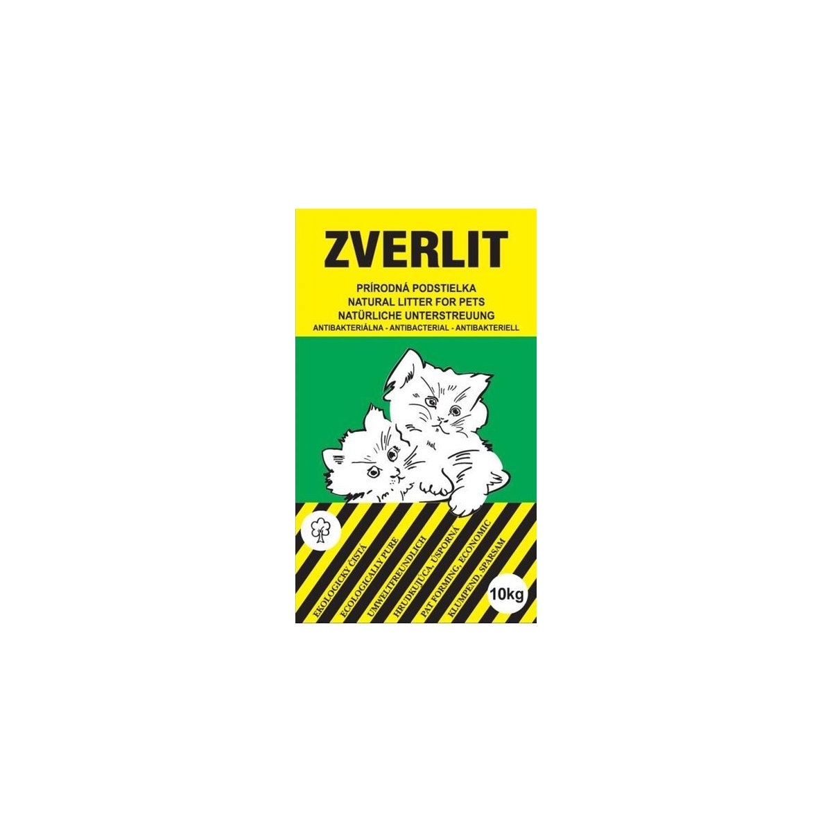 Zverlit cementējošas smiltis kaķu tualetei 10kg - Produkta attēls