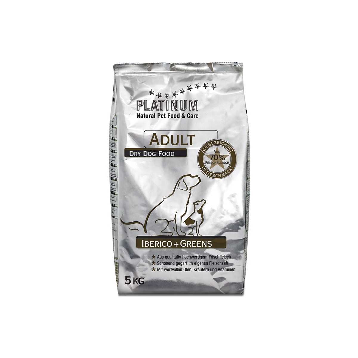 Platinum barība suņiem ar Ibērijas cūkgaļu un dārzeņiem, 5kg - Produkta attēls