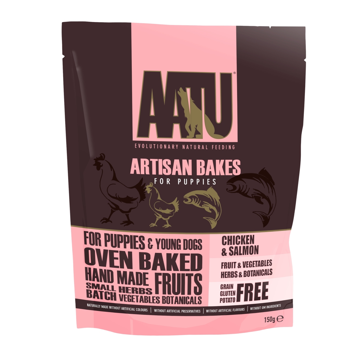 Aatu Artisan Bakes gardums kucēniem, 150 g