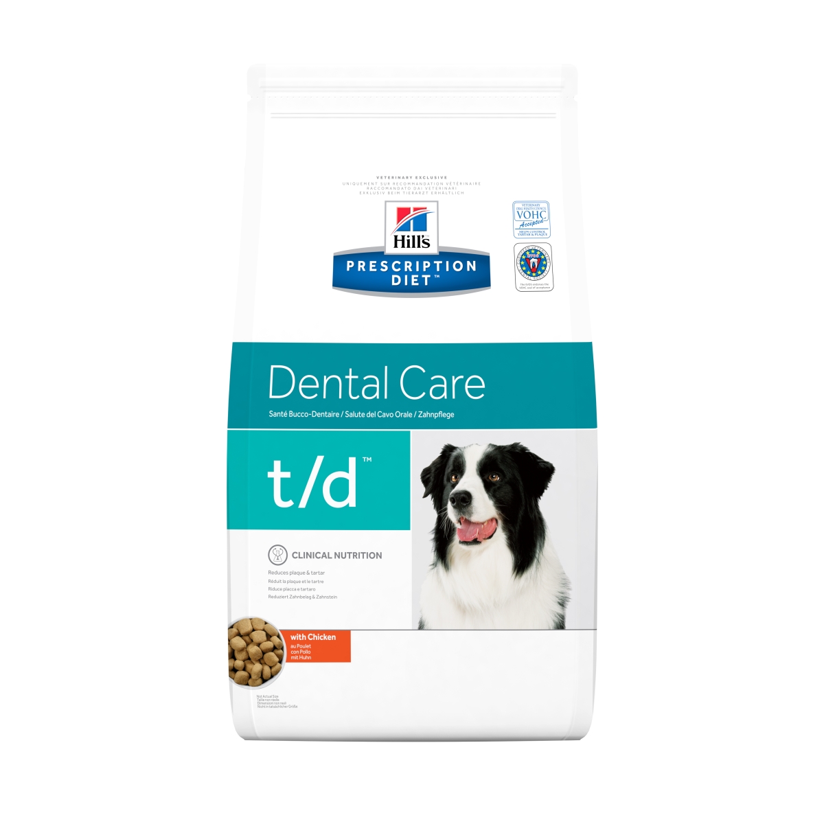 Hills PD koera täissööt t/d 10kg - Produkta attēls