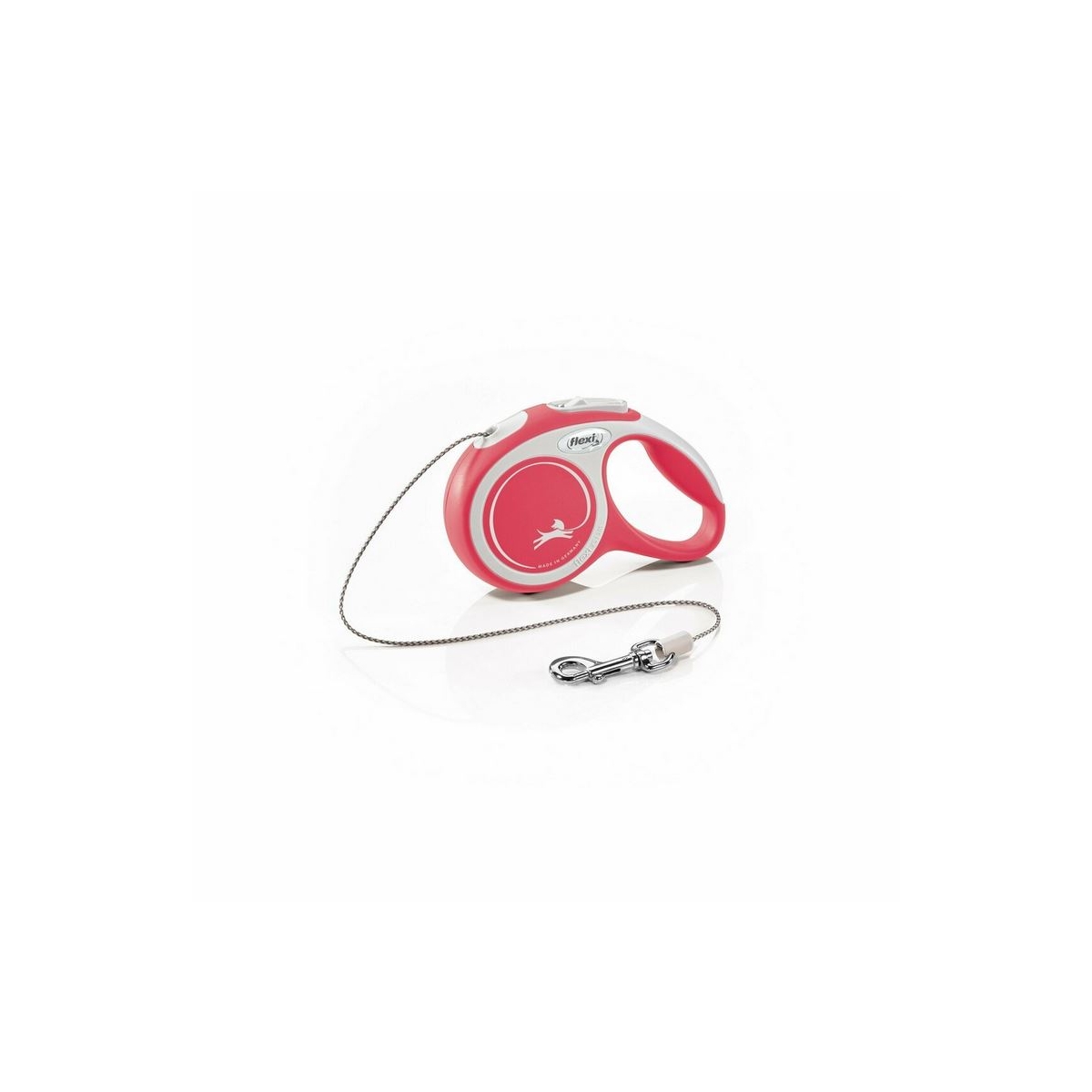Flexi New Comfort virves pavada suņiem, XS, 3m, sarkana - Produkta attēls