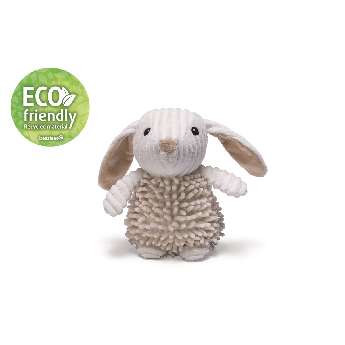 BEEZTEES Eco Rabbit Jenno rotaļlieta suņiem, bēša