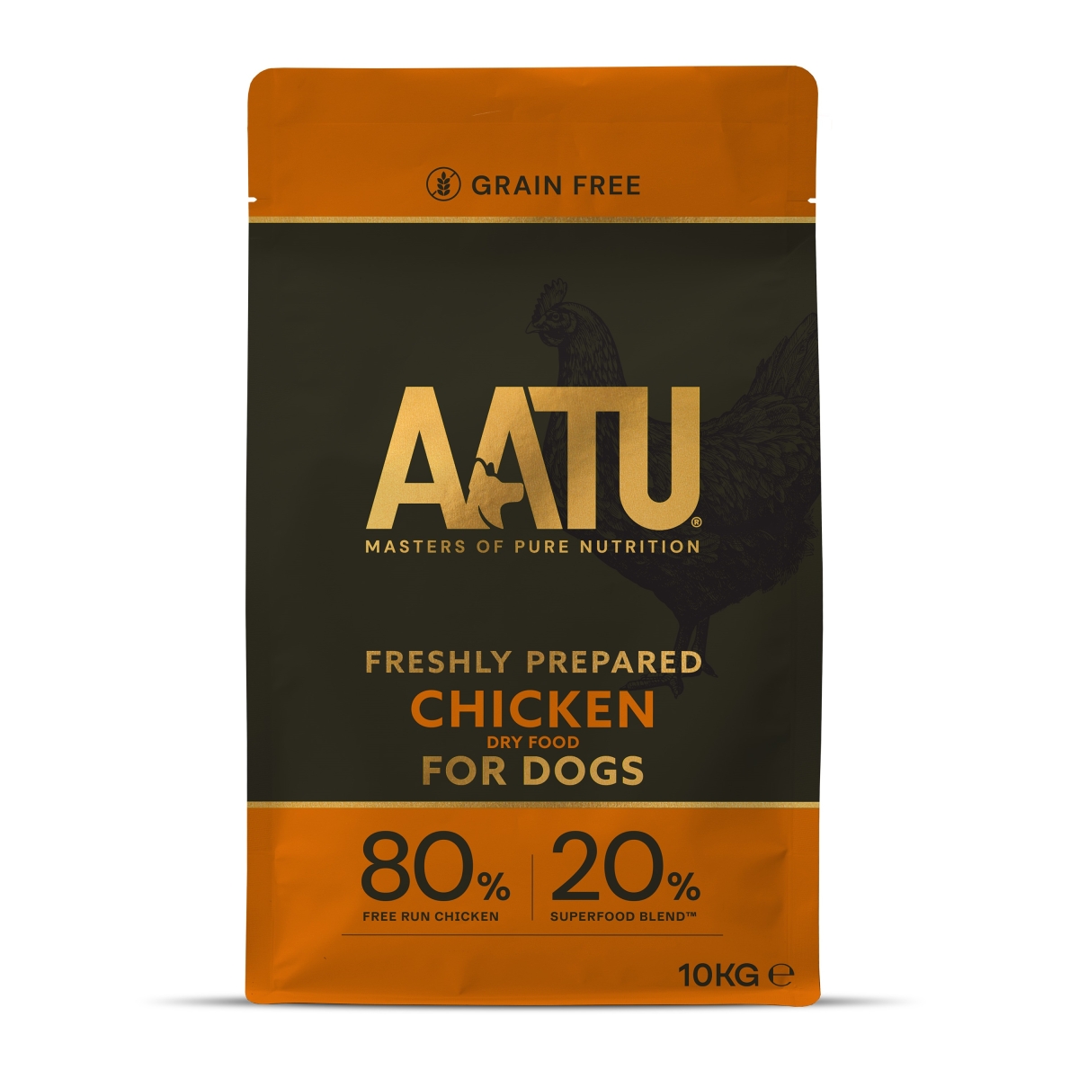 AATU sausā barība suņiem, vista, 10 kg - Produkta attēls