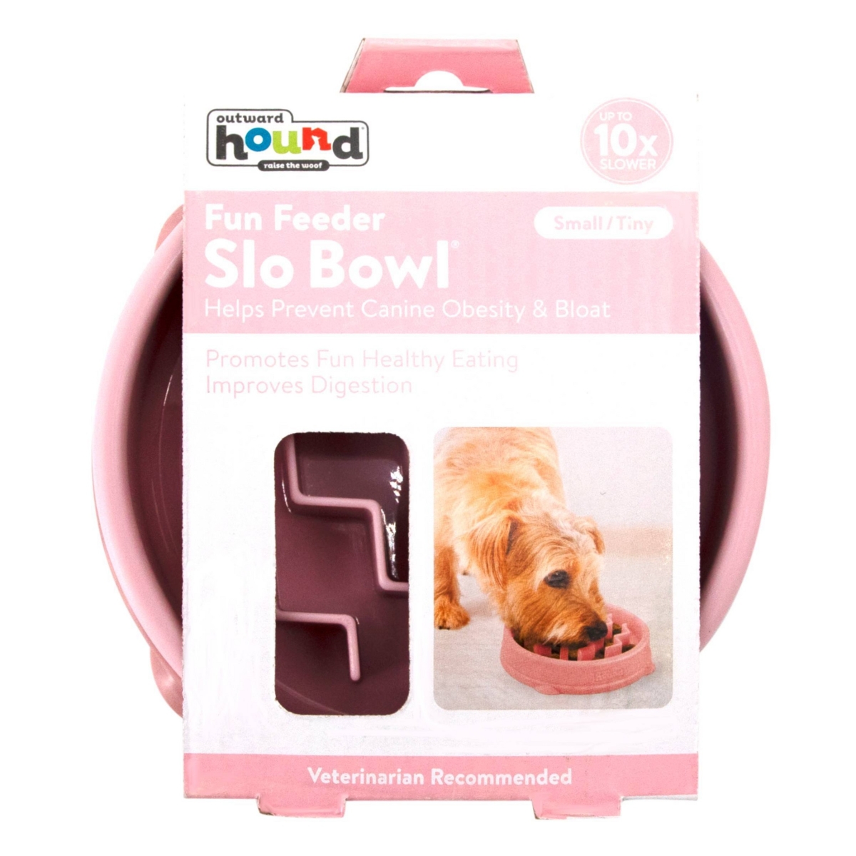 OUTWARD HOUND Fun Feeder lēnas ēšanas bļoda suņiem, S - Produkta attēls