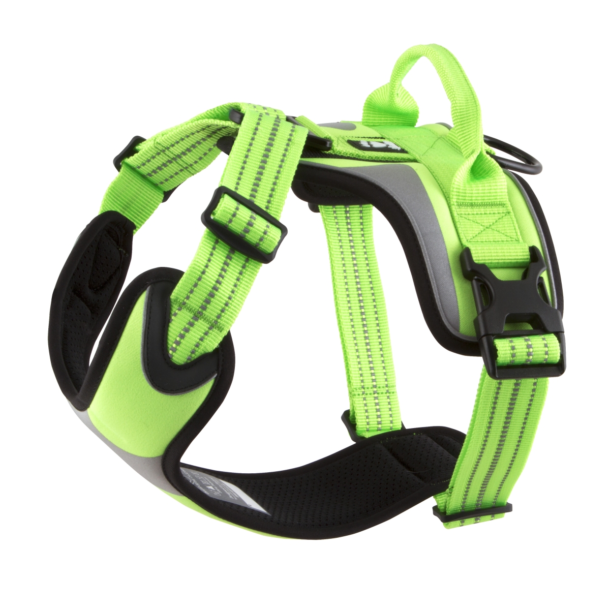 Hurtta Outdoors Dazzle krūšu siksna, 80-100 cm, gaiši zaļa - Produkta attēls