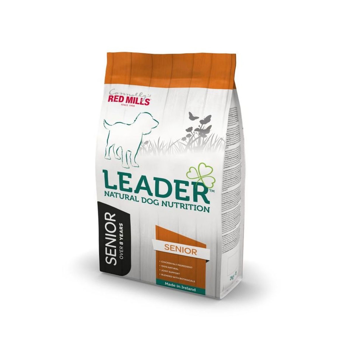 Leader sausā barība vidējo šķirņu gados veciem suņiem 12 kg - Produkta attēls