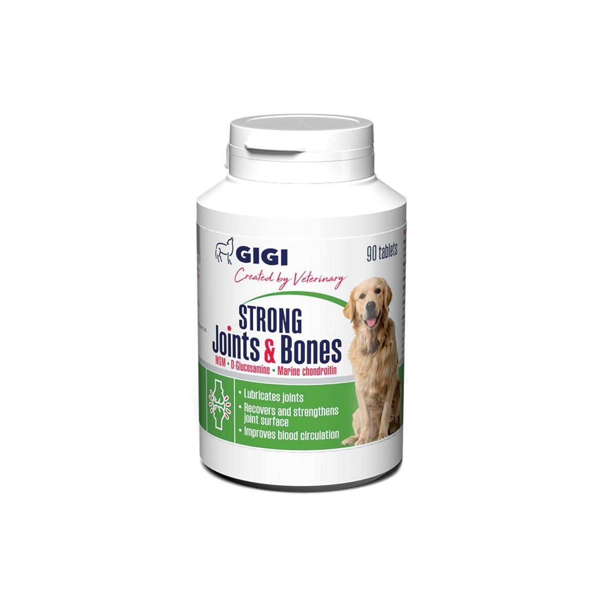 GIGI Joints&Bones Strong papildbarība suņiem N90 - Produkta attēls