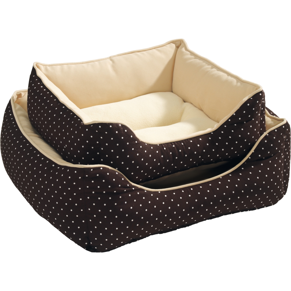 Hunter guļvieta suņiem White Dots, 40 cm, brūna - Produkta attēls