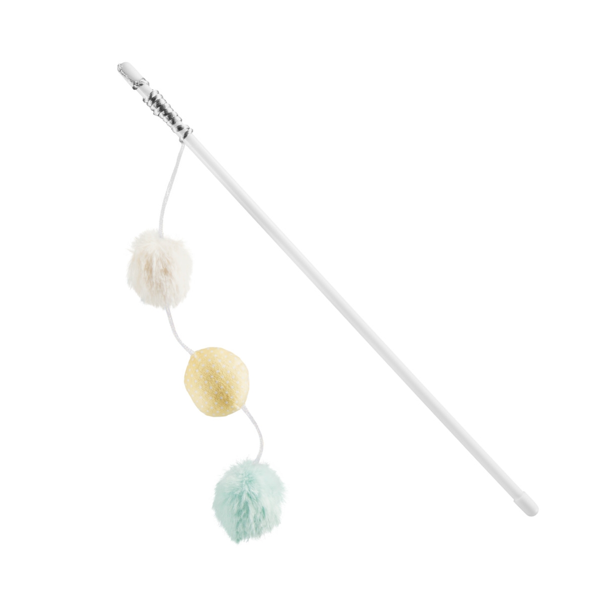 LITTLE&BIGGER PomPom rotaļu makšķere kaķiem - Produkta attēls