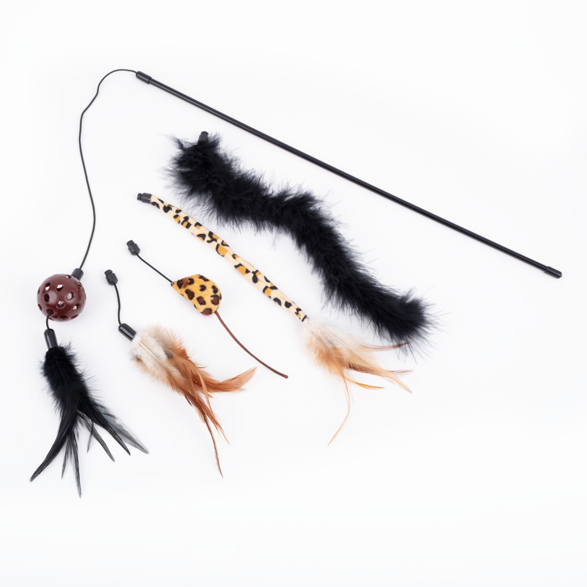 LITTLE&BIGGER Pure Purr rotaļu makšķere kaķiem - Produkta attēls