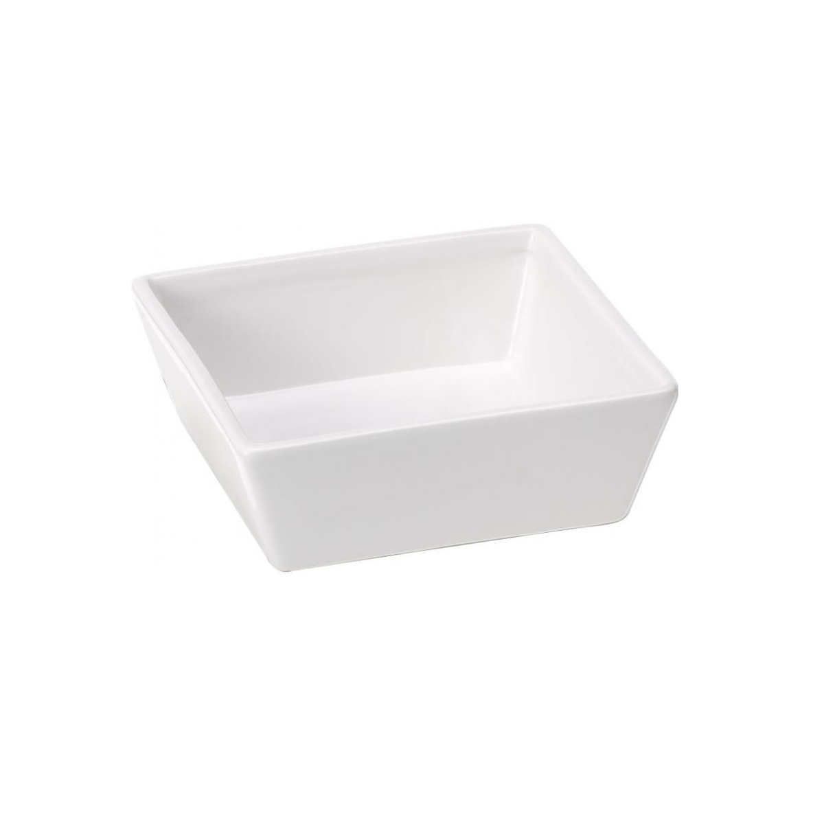 Ferplast Altair keramikas bļoda, 14 X 14 X 5 cm, balta - Produkta attēls