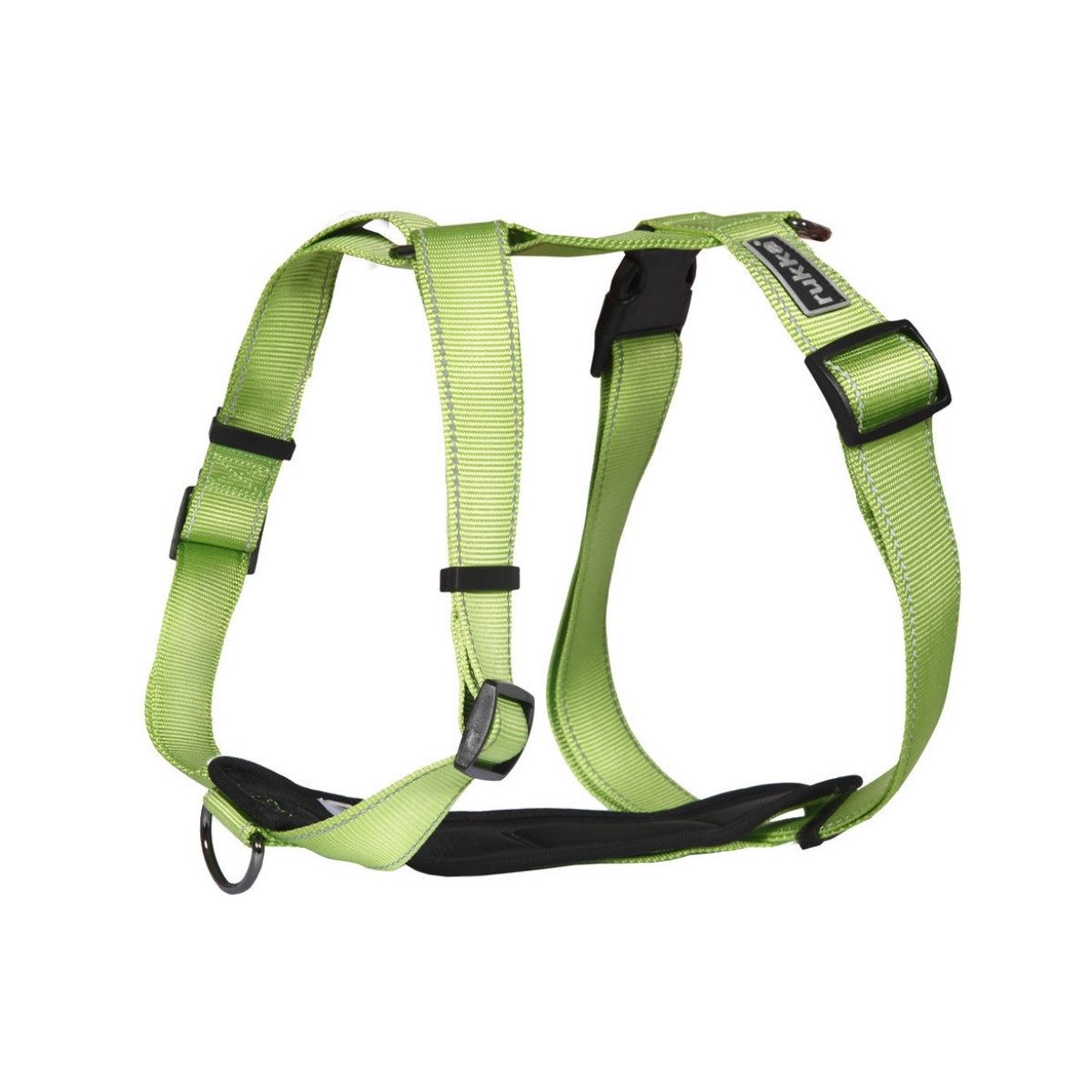 Rukka Form Polar krūšu siksna suņiem, laima krāsas, L 40 mm/80-130 cm - Produkta attēls