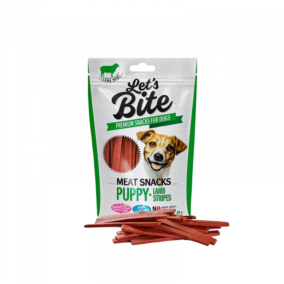 Brit Care Lets Bite gardumi suņiem ar jēru 80g - Produkta attēls