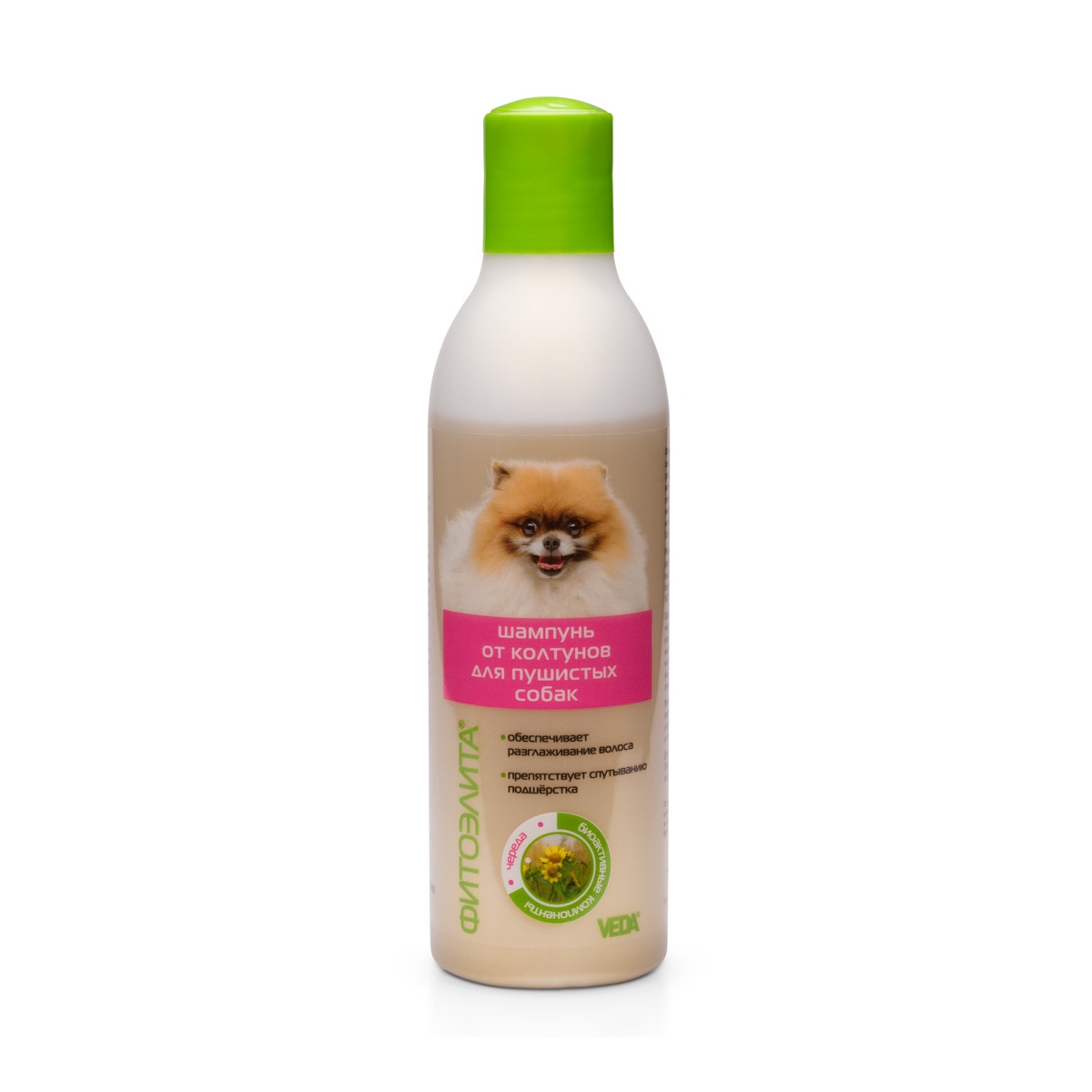 Veda FE šampūns garspalvainiem suņiem 220ML - Produkta attēls 1