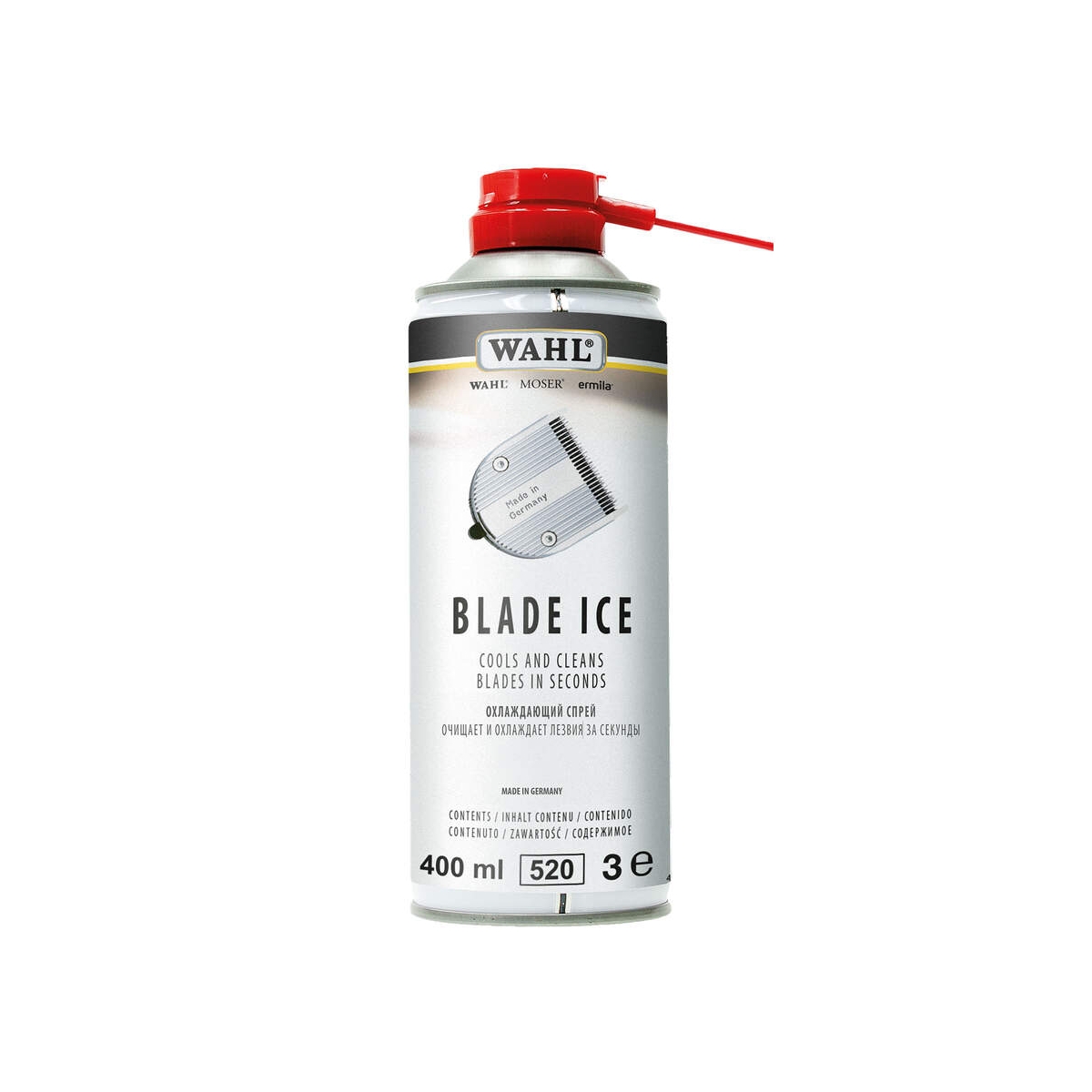 WAHL Blade Ice 4in1 dzesēšanas aerosols, 400ml - Produkta attēls