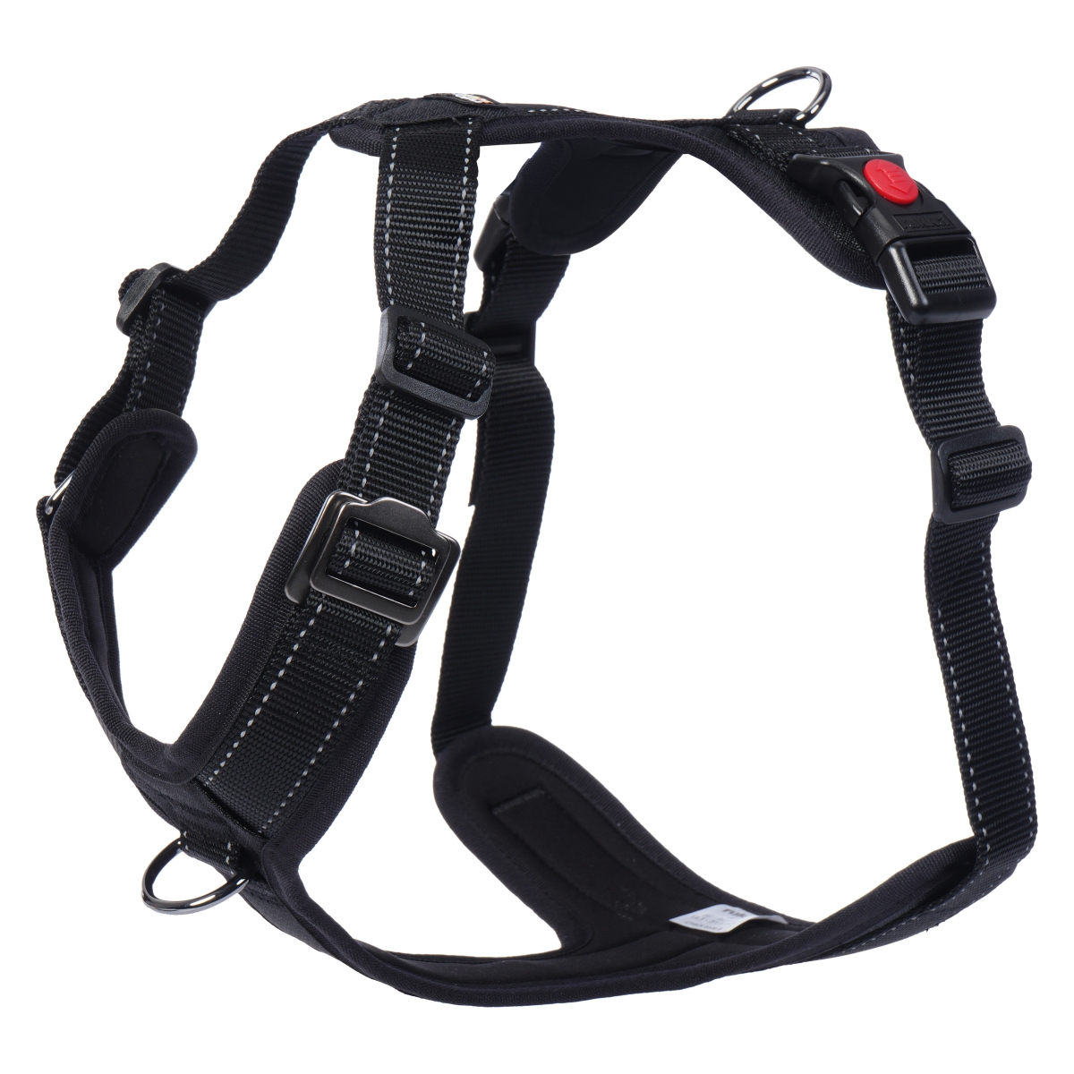 RUKKA Bliss Y krūšu siksna suņiem, L/61–90 cm, melna - Produkta attēls