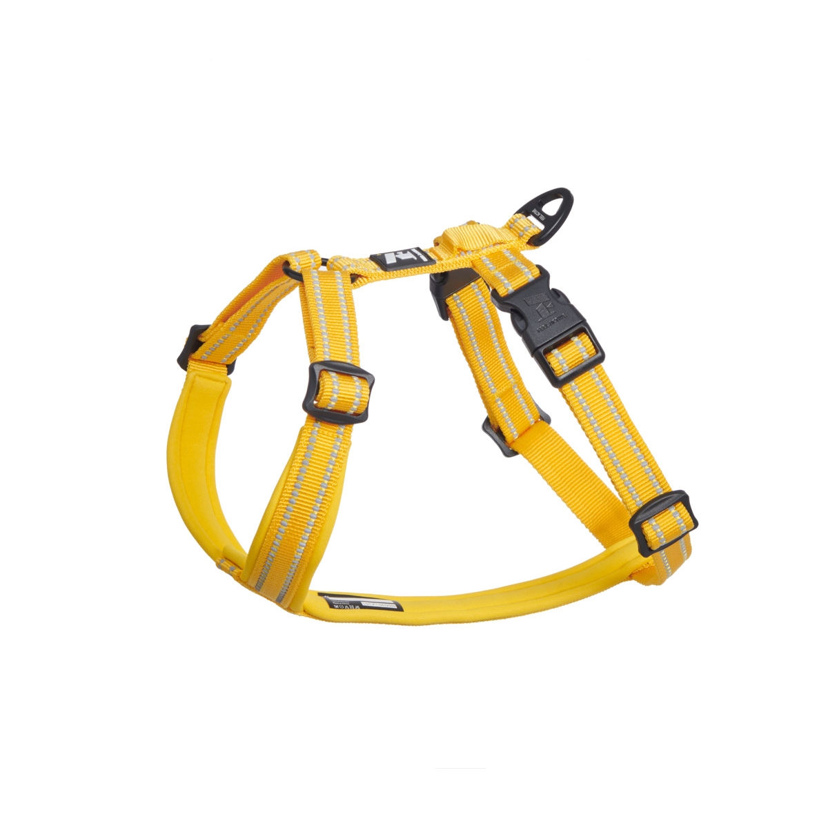 FEEL ACTIVE Padded krūšu siksna suņiem, S, dzeltena - Produkta attēls