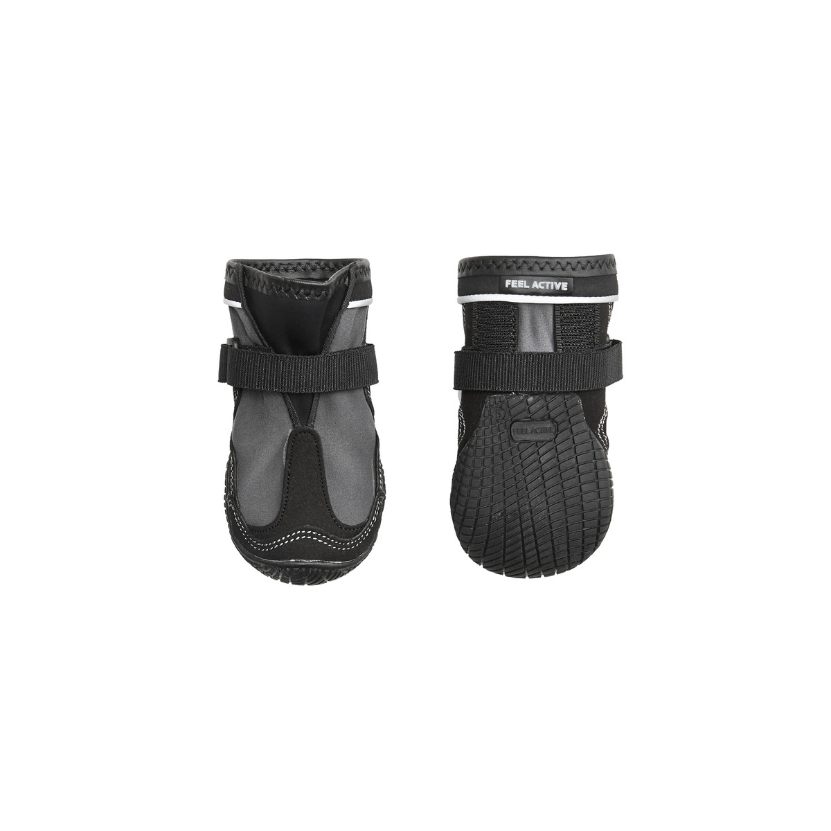 FEEL ACTIVE Hiker zābaki suņiem, 5.izm., 2gb, melni - Produkta attēls