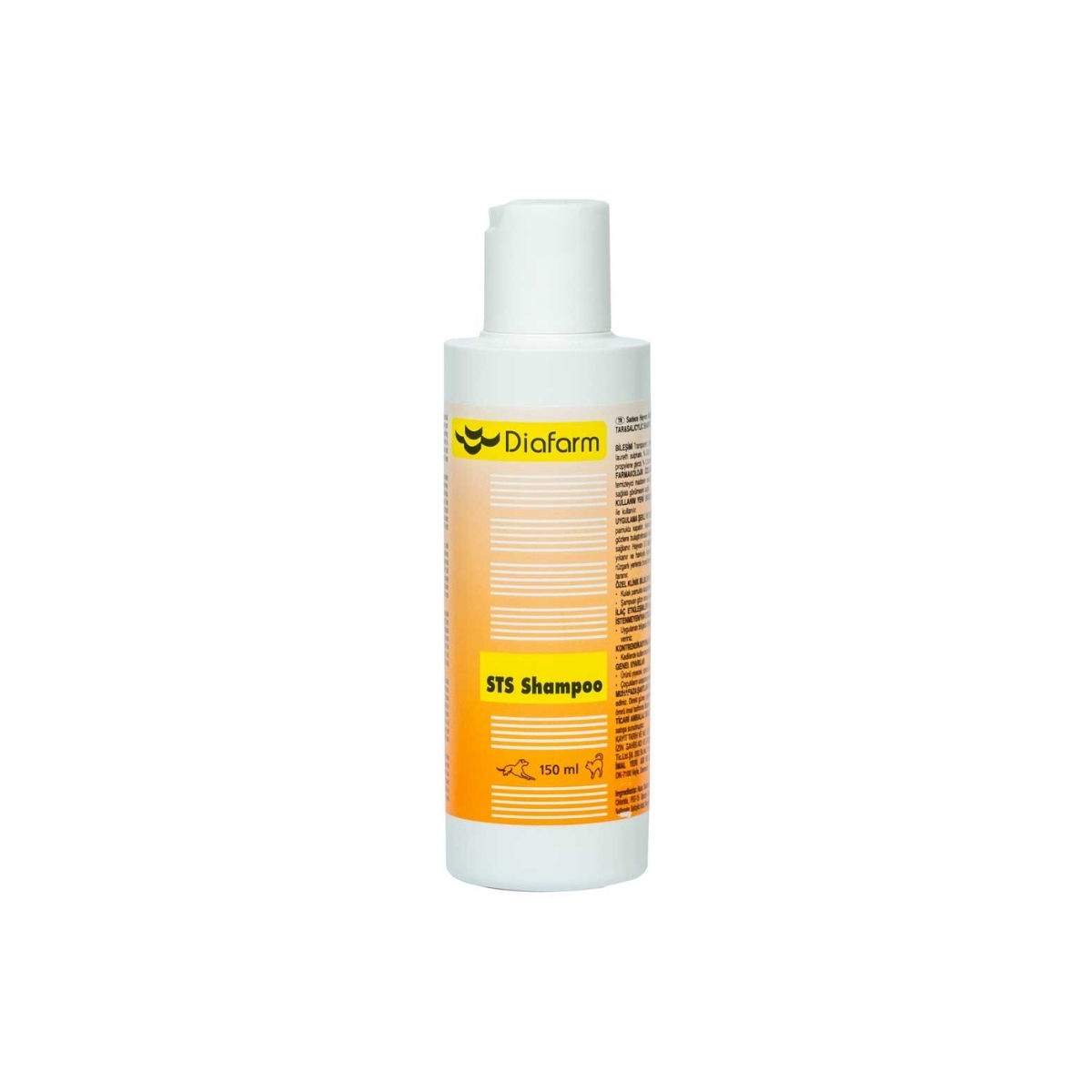 Diafarm šampūns dzīvniekiem, ar sēru, 150ml - Produkta attēls