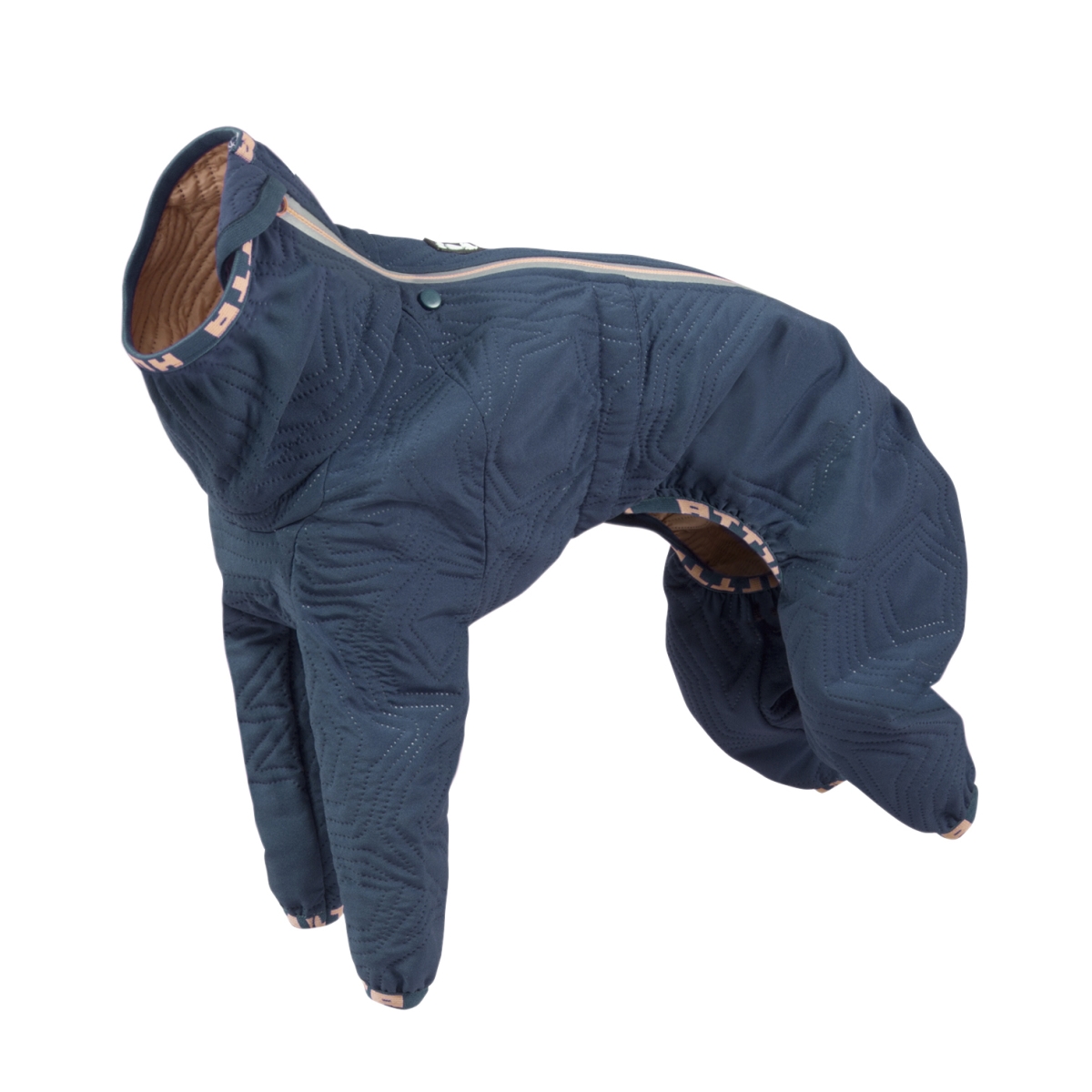Hurtta Casual Quilted kombinezons suņiem, 55L, zils - Produkta attēls 1