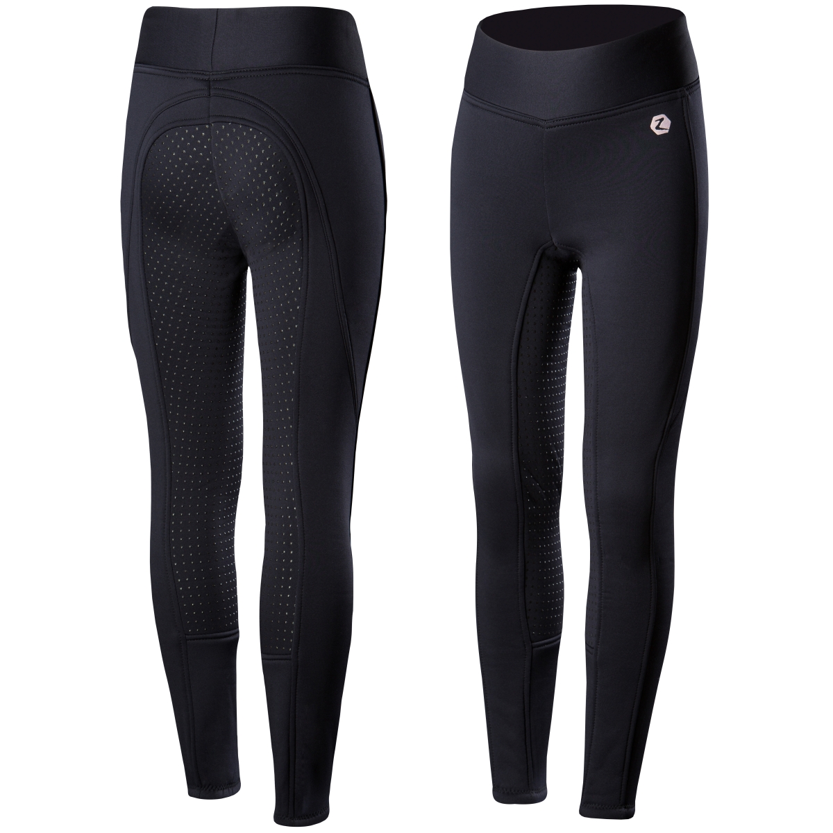 Horze Active Jr bērnu bridžas silik. 160 cm, tumši zilas - Produkta attēls